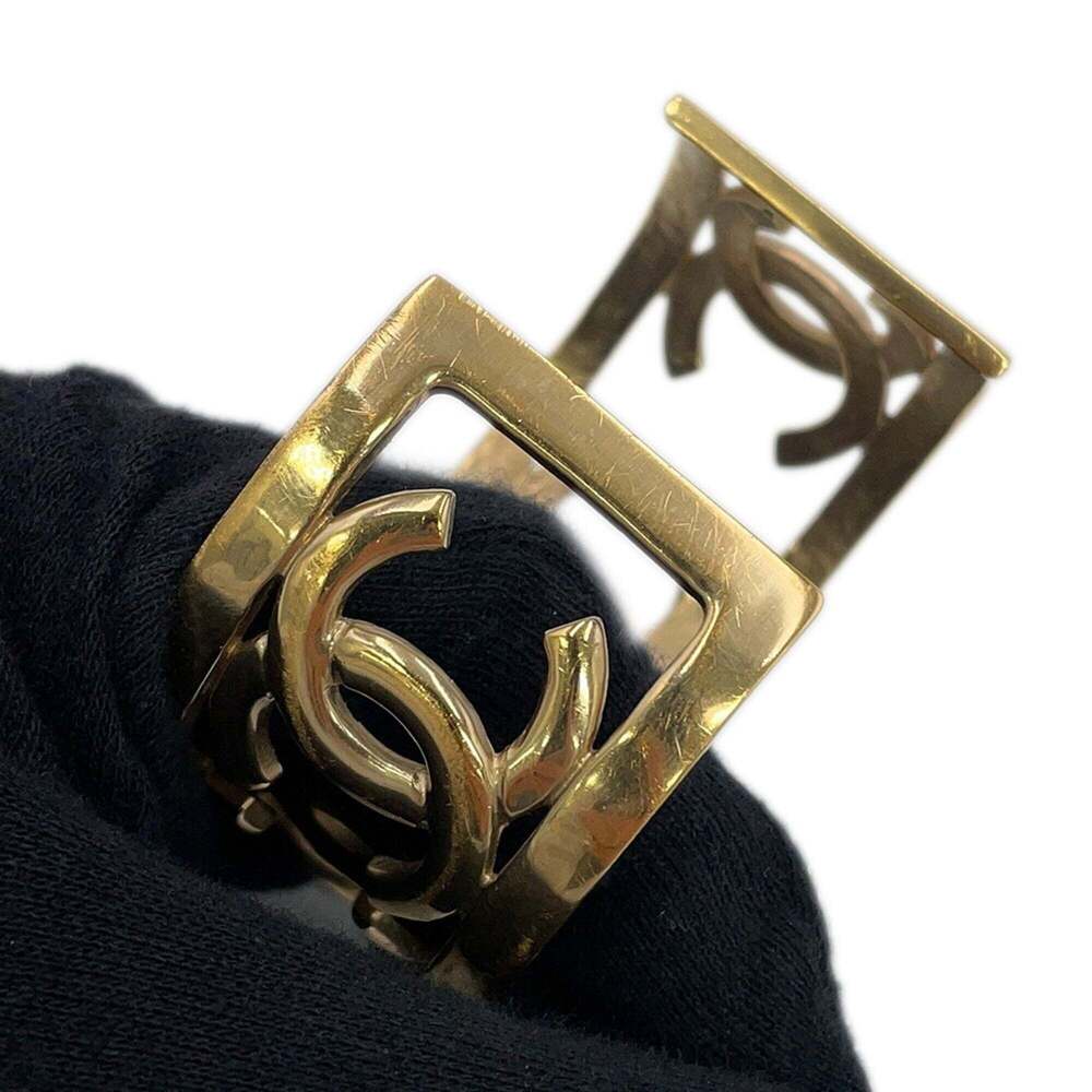 CHANEL Gold Logo Bracelet - Picture 4 of 12